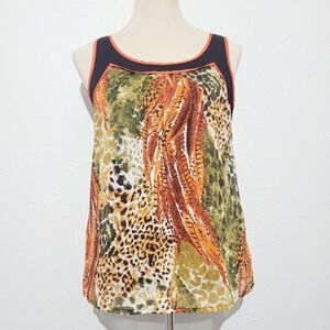 Byer California Women's Sleeveless Blouse Lined Beautiful Colors Size  Medium